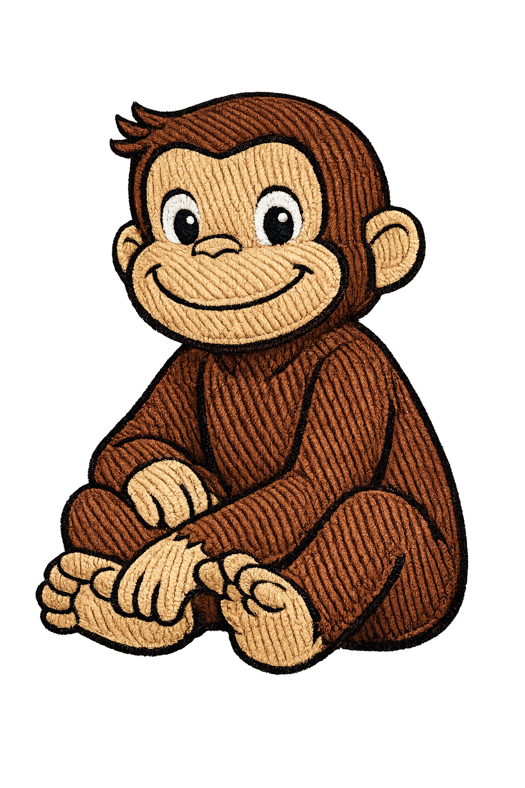 Curious Monkey- DTF Transfer