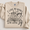 Book Spicy Coffee Icy Crewneck