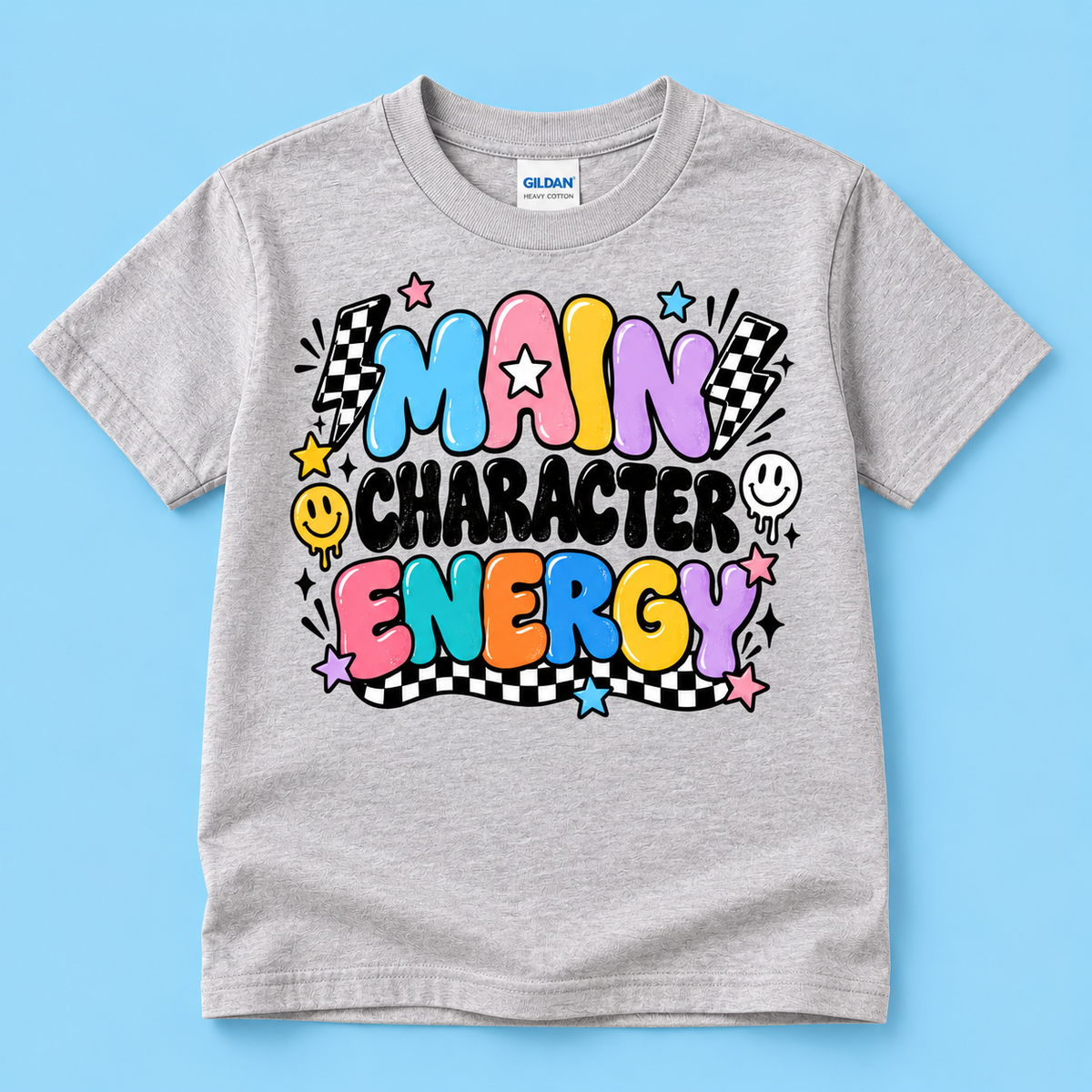 Main Character Energy Youth T-Shirt