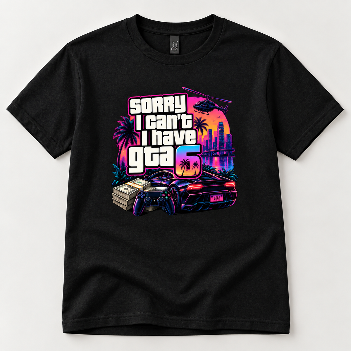 Sorry I Can’t, I Have GTA 6 Adult T-Shirt