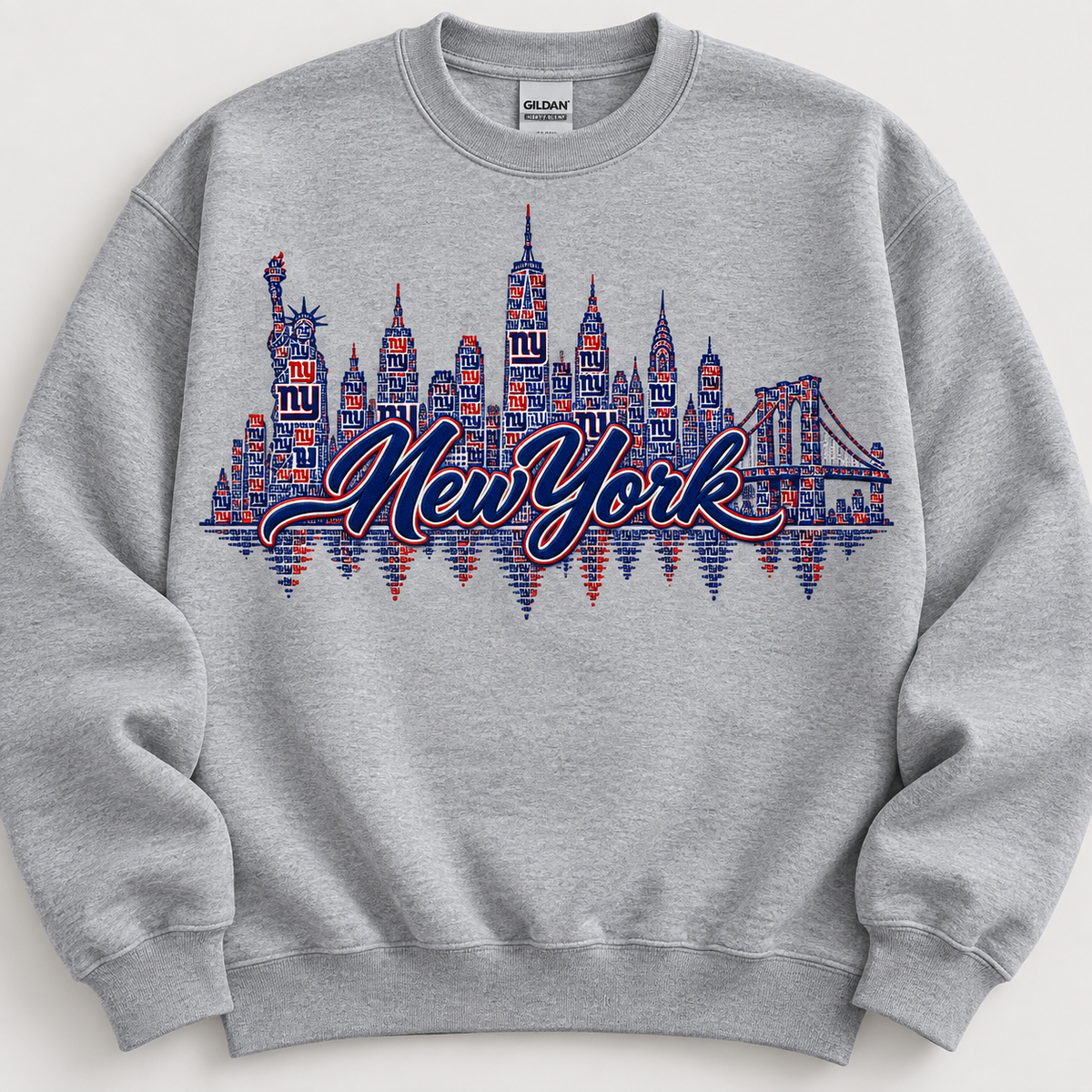 New York Skyline Crewneck Sweatshirt