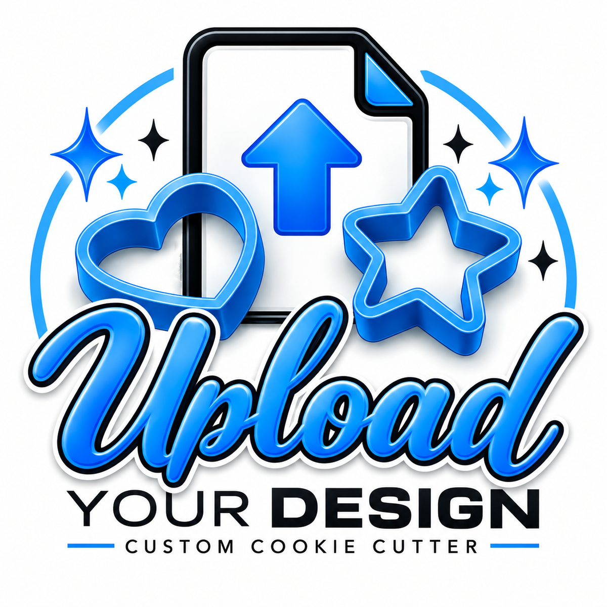 Custom Cookie Cutter – Upload Your Design